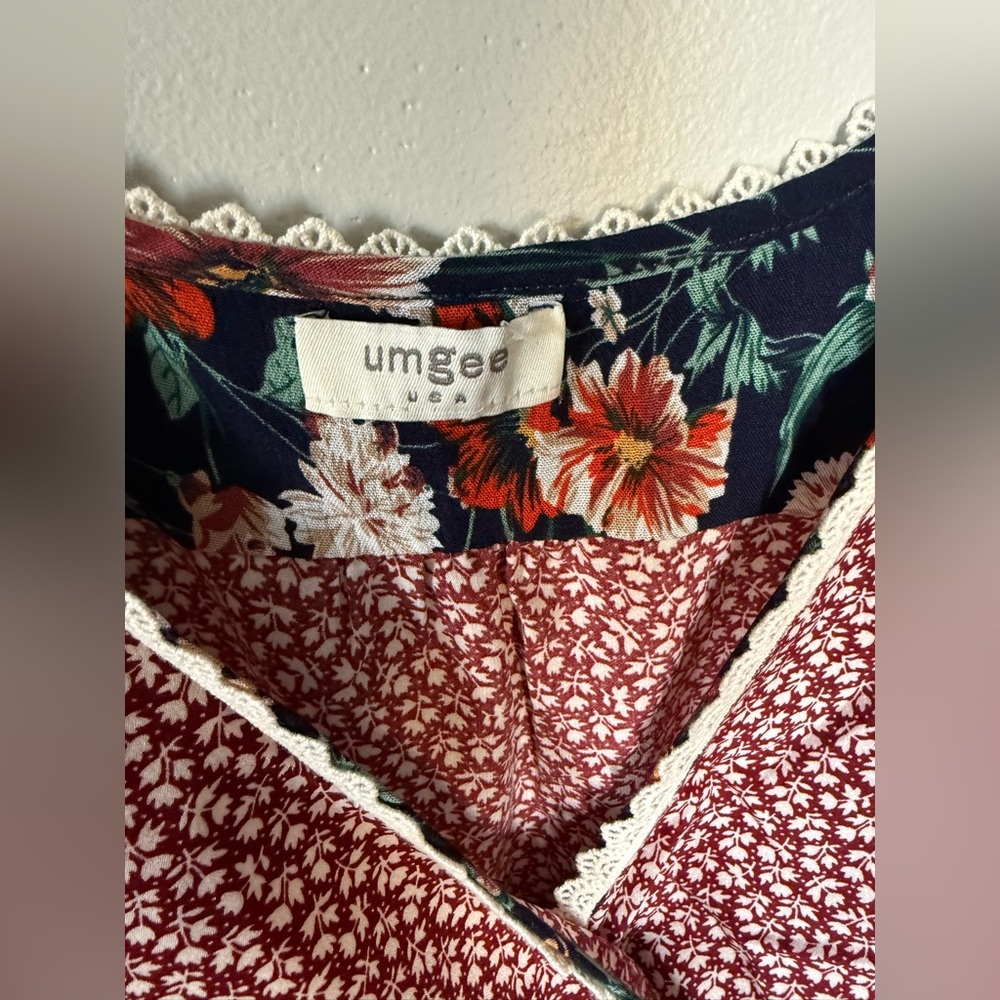 Umgee boutique boho patchwork flowy spring summer… - image 7